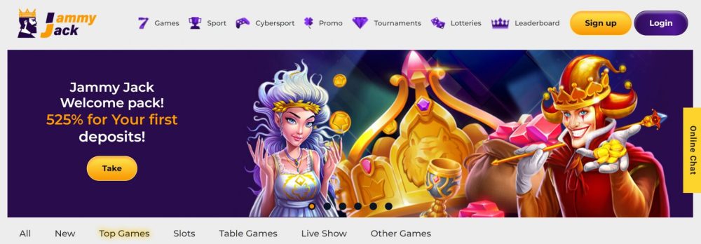 Discover the Thrills at Jammy Jack Casino Online Slots